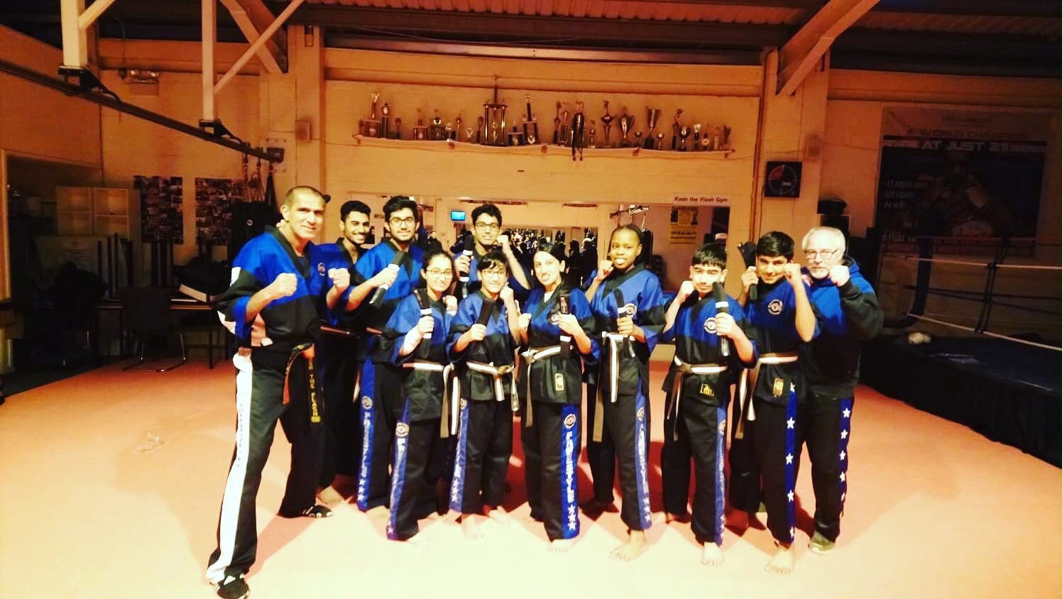 Kash the Flash gym team