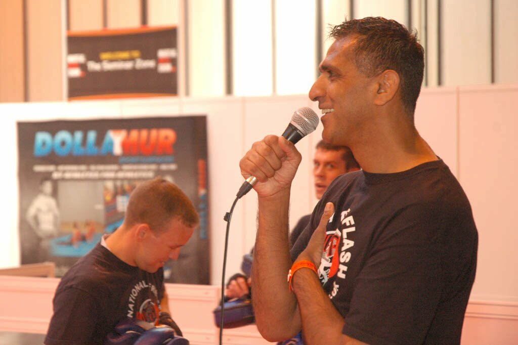 Kash giving a seminar